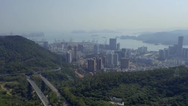 Montaña Más Alta Montaña Shenzhen Wutong — Vídeos de Stock