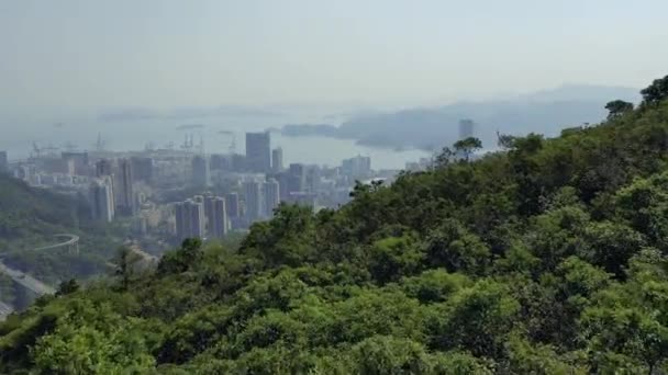 Υψηλότερο Βουνό Στο Shenzhen Wutong Mountain — Αρχείο Βίντεο