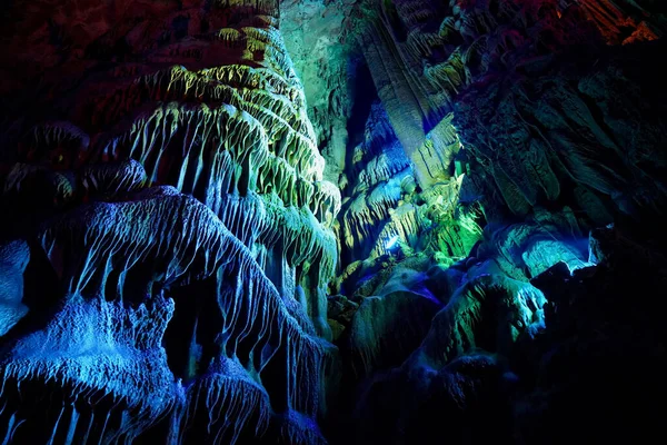 Fabulous Reed Flute Cave Guilin China — Stock Photo, Image