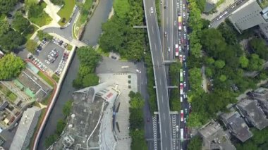 Çin, Guangzhou 'da ulaşım kavşağı