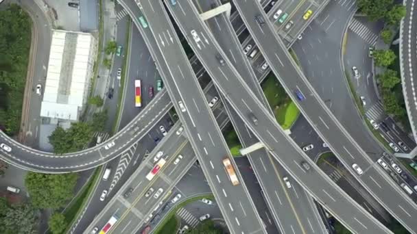中国の広州での交通交流 — ストック動画
