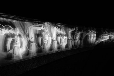 Galitskogo Park, Krasnodar 'da plastik ağ 