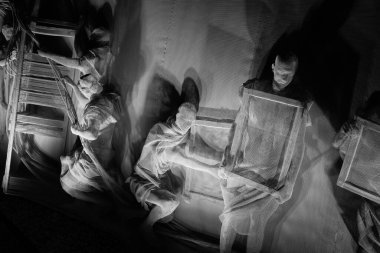 Galitskogo Park, Krasnodar 'da plastik ağ 