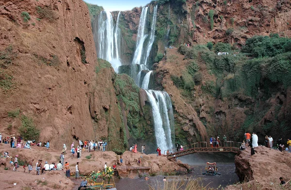 Magnífica Cascada Ouzoud Atlas Marruecos — Foto de Stock