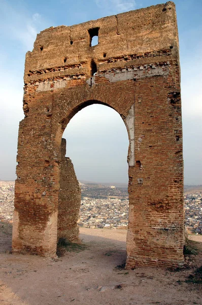 Tombes Mérinides Fès Maroc — Photo
