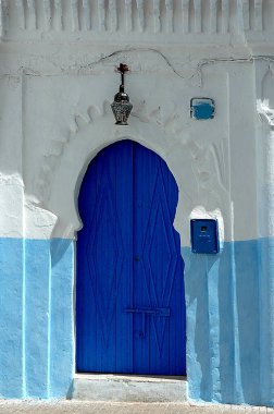 Fas 'ta geleneksel ve sanatsal kapı