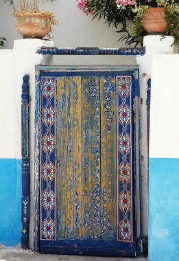 Fas 'ta geleneksel ve sanatsal kapı