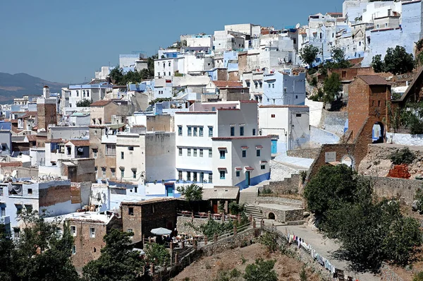 Chefchaouen Blue Πόλη Του Μαρόκου — Φωτογραφία Αρχείου