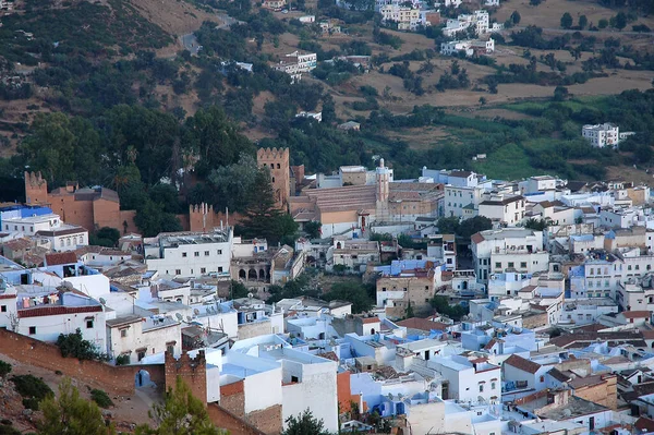 Chefchaouen Modré Město Maroka — Stock fotografie