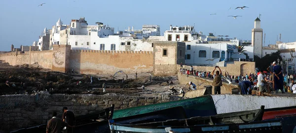 Antiga Arquitetura Portuguesa Essaouira Marrocos — Fotografia de Stock