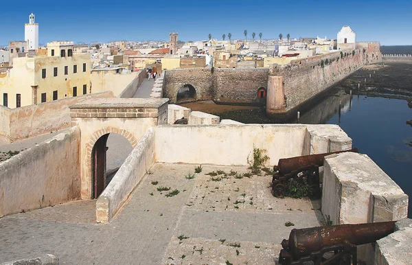 Stará Portugalská Architektura Jadida Maroku — Stock fotografie