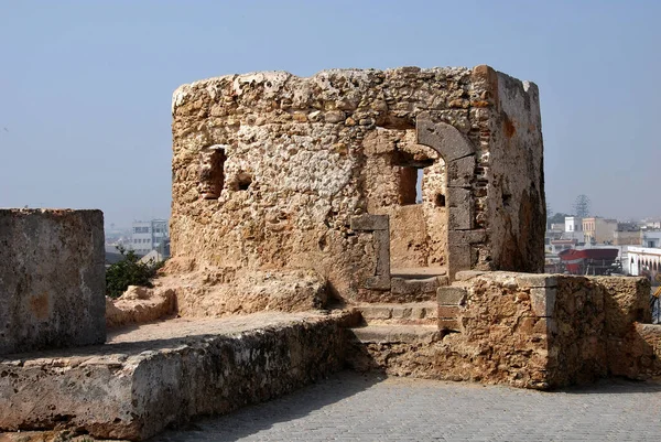 Stara Architektura Portugalska Jadida Maroku — Zdjęcie stockowe