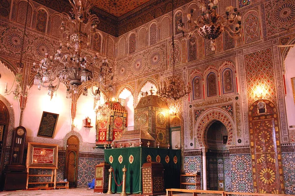 Moulay Idriss Mausoleum Fes Marokko — Stockfoto