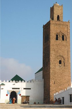 Fas 'taki El Jadida' da (Mazagan) eski Portekiz mimarisi