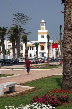 Fas 'taki El Jadida' da (Mazagan) eski Portekiz mimarisi