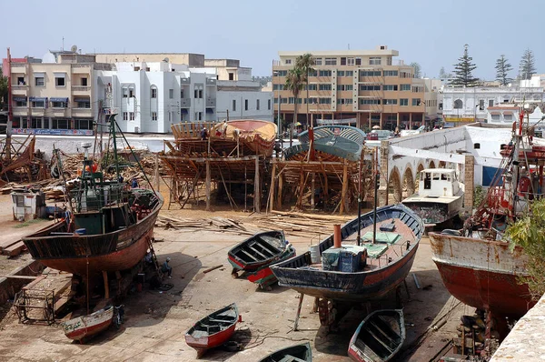 Fas 'taki El Jadida' da (Mazagan) eski Portekiz mimarisi