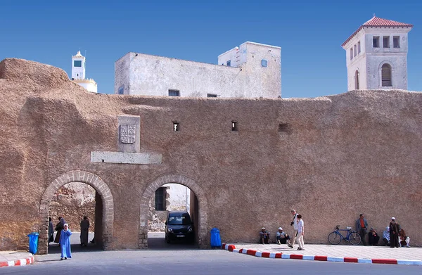 Παλιά Πορτογαλική Αρχιτεκτονική Στο Jadida Mazagan Στο Μαρόκο — Φωτογραφία Αρχείου