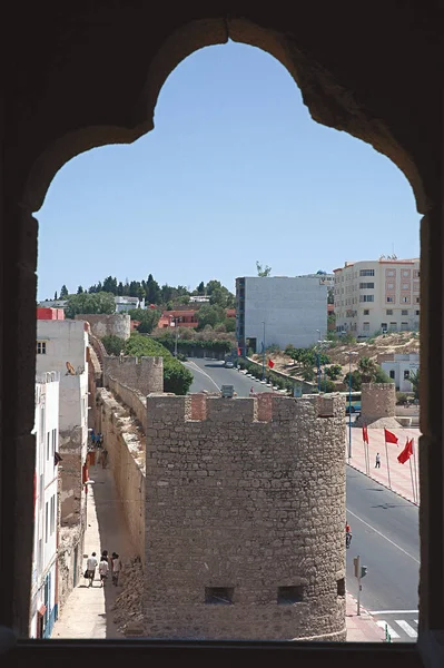 Stara Architektura Portugalska Safi Maroku — Zdjęcie stockowe