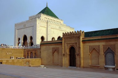 Fas 'taki Rabat' ta Muhammed V anıtı.