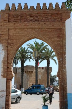 Kuzey Fas 'taki Larache kasabası.