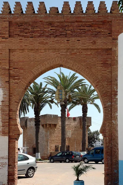 Kuzey Fas 'taki Larache kasabası.