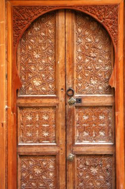 Fas 'ta geleneksel ve sanatsal kapı