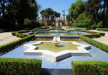 Jnan sbil garden in Fez in Morocco           clipart