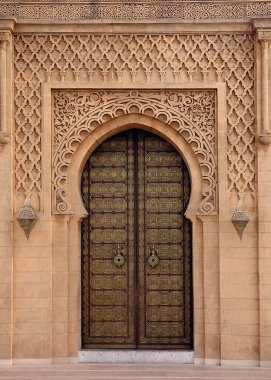 Fas 'ta geleneksel ve sanatsal kapı