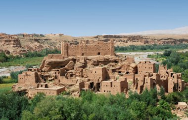  Fas 'taki Ouarzazate Kasbah