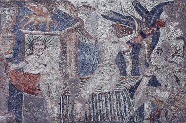 Fas 'taki Volubilis Arkeolojik Alanı