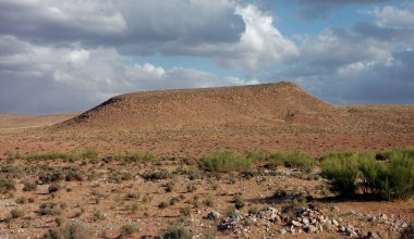 Güneydoğu Fas 'ın manzarası