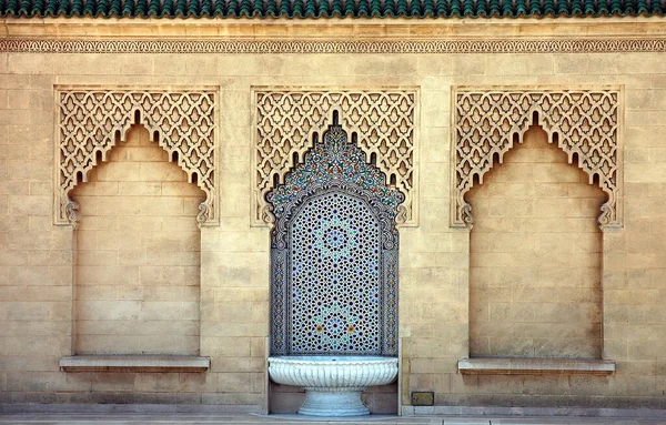 Handcrafted Fountain Morocco — Stock Photo, Image