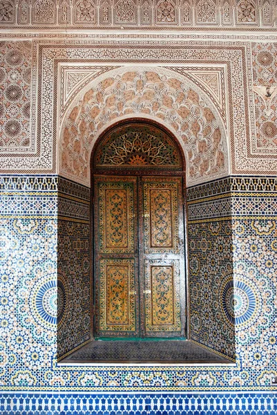 Interior Kasbah Ouarzazate Maroko — Stok Foto