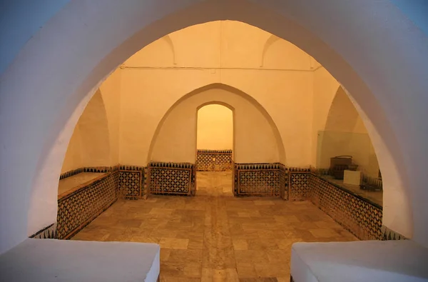 Fas 'taki Ouarzazate Kasbah' ın içinde.