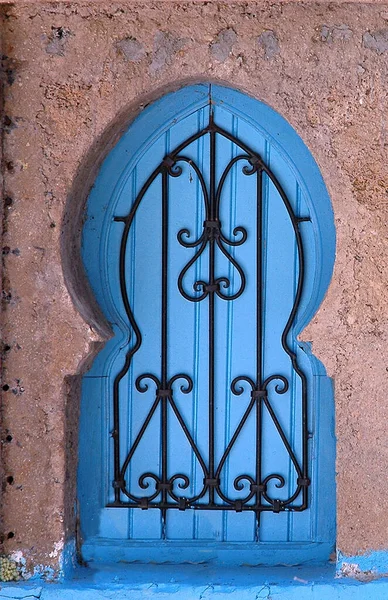 Ventana Tradicional Artesanal Marruecos — Foto de Stock