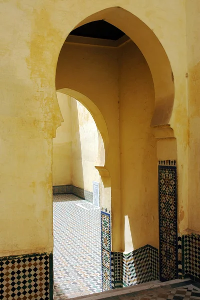 Architettura Della Città Vecchia Meknes Marocco — Foto Stock