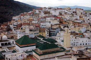 Moulay İdriss sıfır-houn dini sitesi