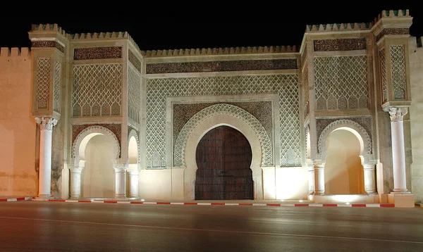 Arquitetura Cidade Velha Meknes Marrocos — Fotografia de Stock