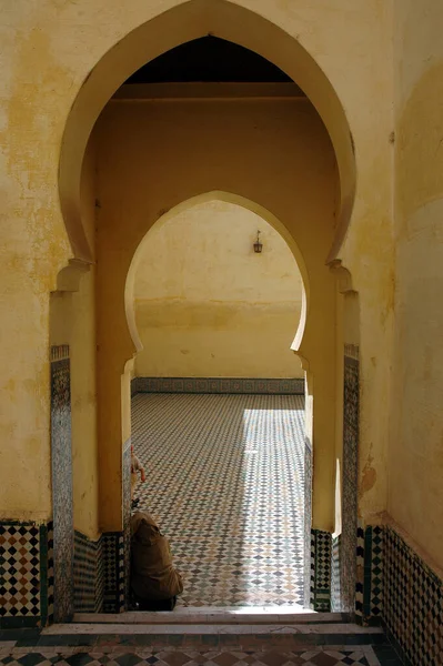 Architettura Della Città Vecchia Meknes Marocco — Foto Stock