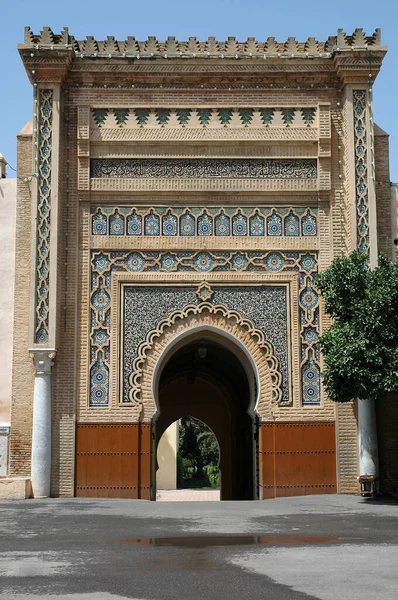 摩洛哥Meknes老城的建筑 — 图库照片