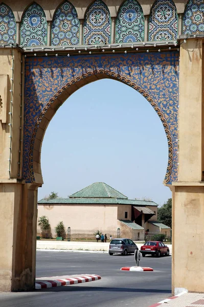 Arquitetura Cidade Velha Meknes Marrocos — Fotografia de Stock