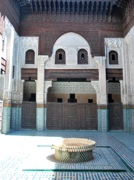 Архитектура Старого Города Мекнес Марокко — стоковое фото