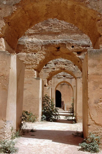 Architecture Vieille Ville Meknès Maroc — Photo