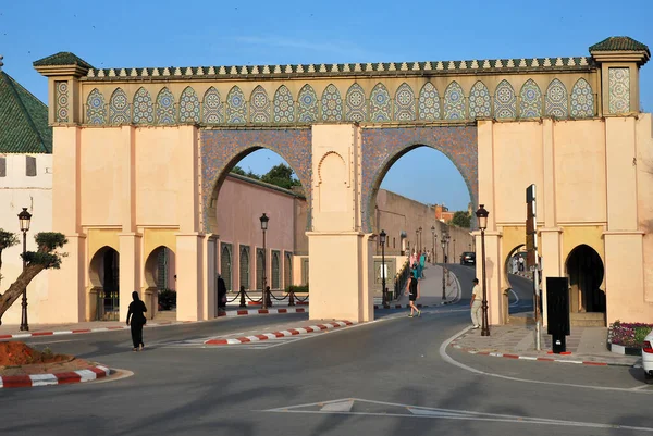 Arquitectura Del Casco Antiguo Meknes Marruecos —  Fotos de Stock