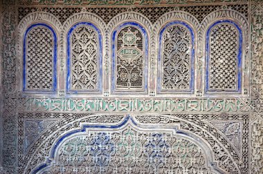 Fas 'ta geleneksel ve el işi zellige (taş)