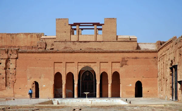 モロッコ西部の旧帝国都市マラケシュ — ストック写真
