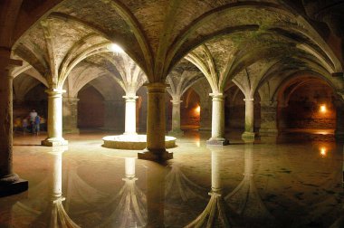 El Jadida 'daki Portekiz sarnıçı, Fas' taki antik Mazagan.