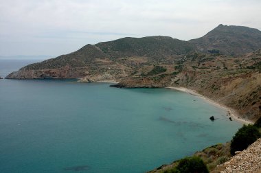 Kuzey Fas 'ta güzel egzotik plaj