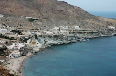 Kuzey Fas 'ta güzel egzotik plaj