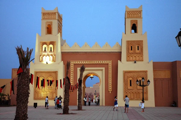 Saidia Modrá Perla Orientálního Maroka Royalty Free Stock Obrázky